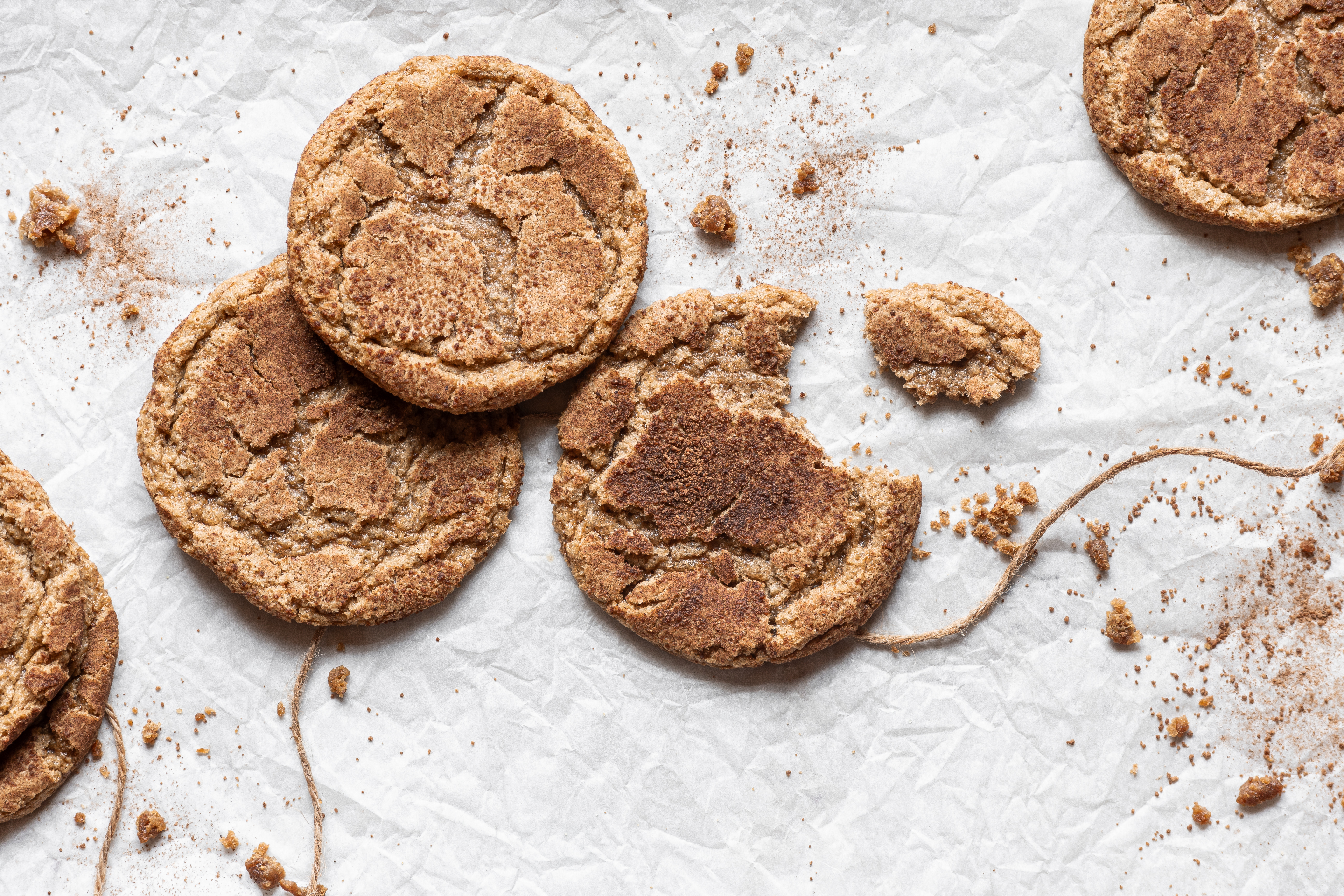 Chewy Grain-Free Egg-Free Snickerdoodles: Perfect Paleo Vegan